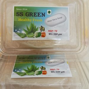 SS GREEN Aloe Vera Soap - 100gm