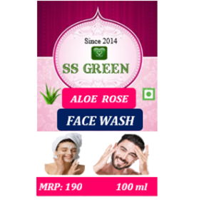 Aloe Rose Face Wash  - 100ml