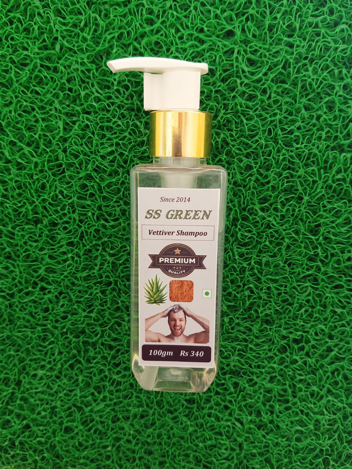 Aloe Vera Vettiver Shampoo - Premium Quality 100gm