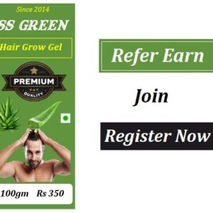 Aloe Vera Hair Grow Gel - Refer Earn